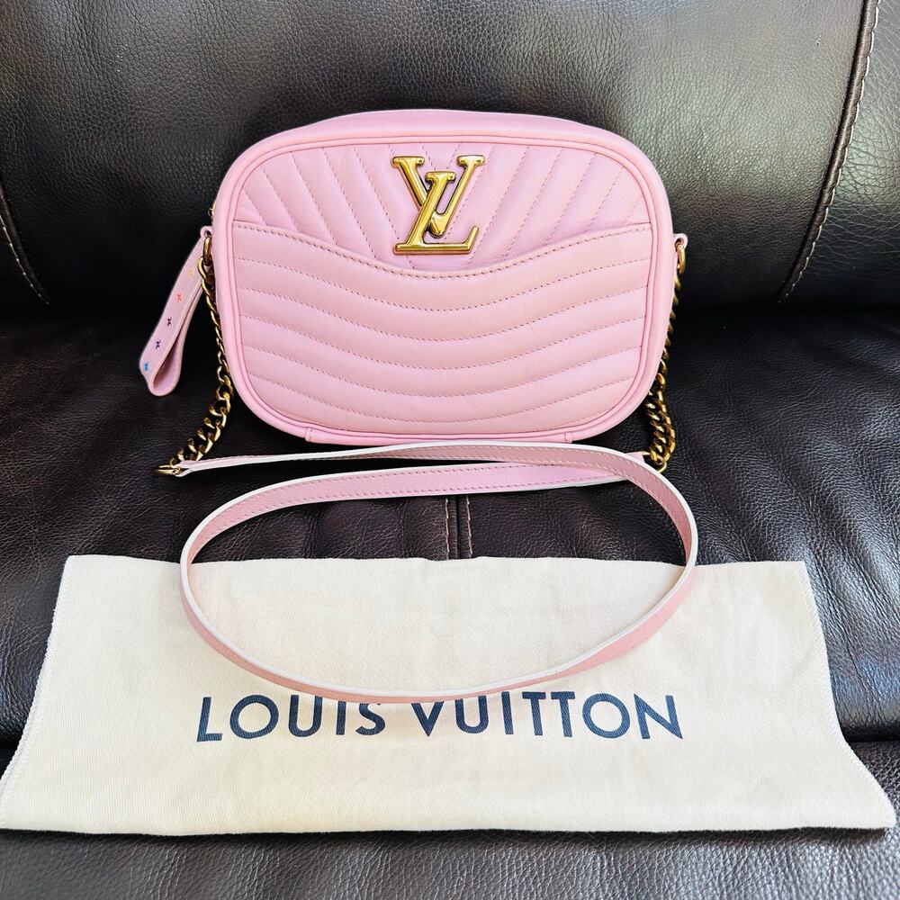 Louis Vuitton New Wave Camera Bag Pink